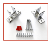 PA PP#9 - Urinal Screen Brackets / Fasteners Kit