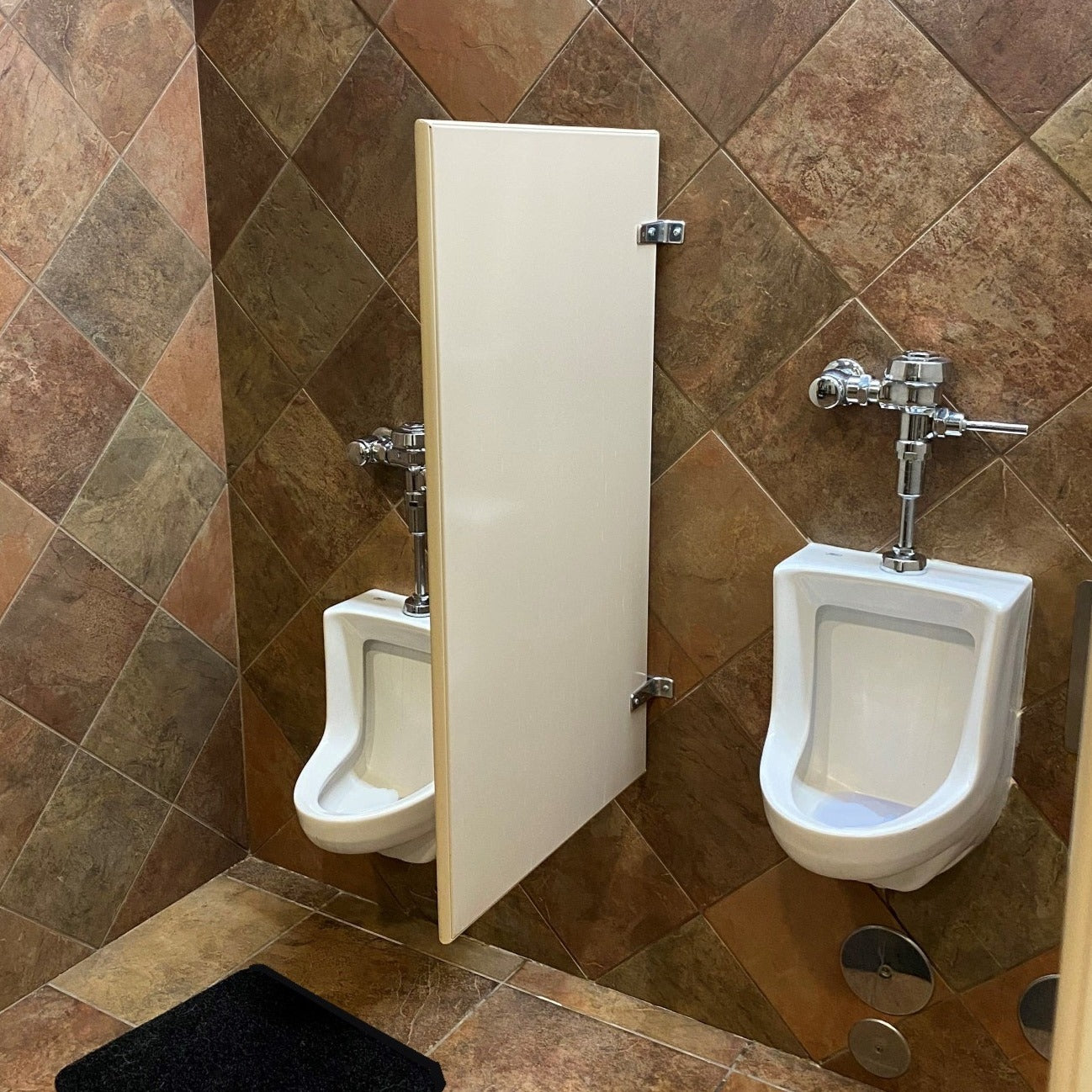 BEWHUS 18" & 24"  -  Powder Coated Wall Hung Urinal Screen