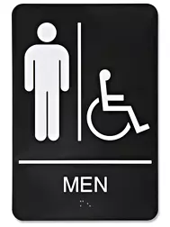 Pictogram Men HDCP -  PA3802