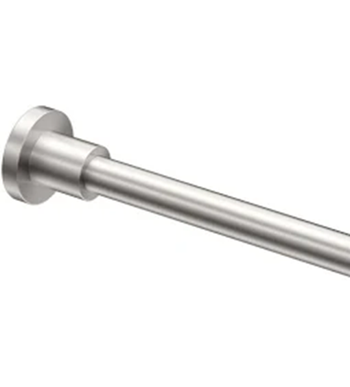 Stainless Steel Shower Rod with Flanges