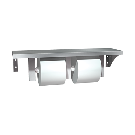 GAL Shelf with Toilet Paper Holder