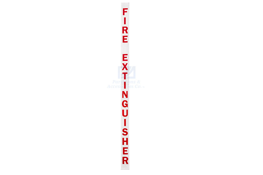 Fire Extinguishser DECAL